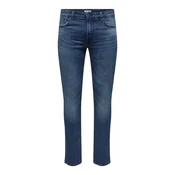 Only & Sons Kavbojke  temno modra