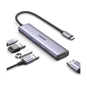 UGREEN 5v1 USB-C 4K HDMI, 100W, 4K@30Hz HDMI