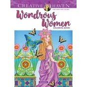 Creative Haven Wondrous Women Coloring Book