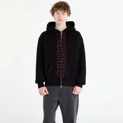 Mikina PLEASURES Impact Zip Hoodie Black XL