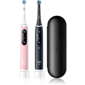 Oral-B iO6 Connected Coach električna zobna ščetka z etuijem DUO paket 2 kos