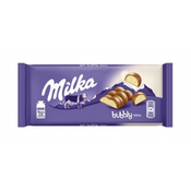 Milka Bubbly White Cokolada, 90g