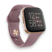 Infostyle Silikonski pašček Vancle za Fitbit Versa 2/Versa/Versa Lite Temno roza