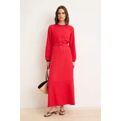 Trendyol Modest Ženska haljina Tctss25Eb00096, Crvena