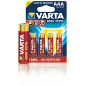 VARTA Longlife Max Power LR03 AAA baterije, pakiranje od 4 komada