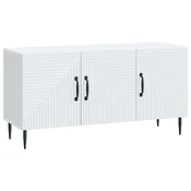 Vidaxl TV omarica Bela 99 x 34,5 x 50 cm Inženirski les