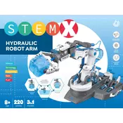 Iz Toys Kreativni set Hidraulina robotska ruka Stemx, 220 delova