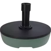 ProGarden PROGARDEN podstavek za senčnik 50 cm, 20 l, temno zelen, do 20 kg