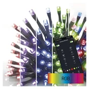 GoSmart LED božična veriga, 12 m, zunanja in notranja, RGB, programi, časovnik, WiFi