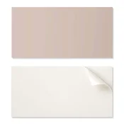 shumee Dekorativna vinilna stenska plošča s potiskom 100x50 cm svetlo rjave barve