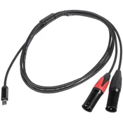 Revoltage DC007 2M Črna 2 m USB kabel