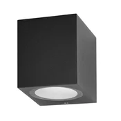 ITALUX OWL-2197-1SQ - Spoljašnja zidna svetiljka GENTA 1xGU10/40W/230V IP54 8 cm