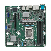 ASRock W680D4U-2L2T/G5, 1xSKT LGA1700, Intel Core 12/13 Gen., W680, 4xDIMM, SATA, 1xM.2, 2xGbE, 2x10GbE, IPMI