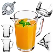 KADAX steklen vrč za vodo in sok 1 l, 2 kosa