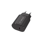 Aligator AX0002V - adapter za brzo punjenje A-MAX Power Delivery 20W USB-C, crni