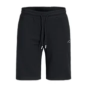 Jack & Jones Plus Hlače JPSTGORDON črna/bela