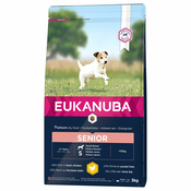 Eukanuba Caring Senior Small Breed piletina - 2 x 3 kg