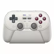 8BitDo Pro 3, Nintendo Switch/Switch 2, PC, SteamOS, mobilni, joystick TMR, G Classic, brezžični krmilnik