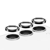 PanzerGlass - Zašcitni Ovitek za Objektiv Kamere Hoops za Samsung Galaxy S23 FE, crn