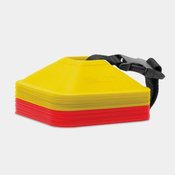 SKLZ Mini Cones – stožci za trening – 20 kosov s trakom za prenašanje | Majhni stožci za velike dosežke!