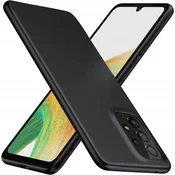 shumee Ovitek mat črne barve za Samsung Galaxy A33 5G + steklo