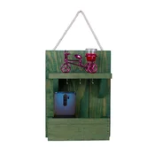 Aberto Design Polica za kljuceve 214, 31x24x8cm, Zelena
