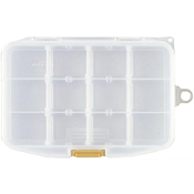 PLASTIC BOX WORM CASE F (W-F) Clear