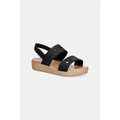 Crocs sandali s platformo otroški BROOKLYN SANDAL