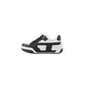 DIESEL Niske tenisice D-OLLIE crna / bijela