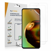 3x Zaščitna folija za zaslon za Motorola Moto G72 - prozorna