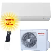 TOSHIBA KLIMA UREÐAJ 3,5kW RAS-B13G3KVSG-E/RAS-13J2AVSG-E - Shorai Edge, za 35m2, A+++, R32
