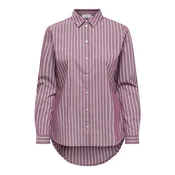 JDY Bluza JDYMio burgund / bela