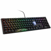 Ducky One 3 Classic Black/White Gaming Tastatur, RGB LED - MX-Silent-Red DKON2108ST-SDEPDCLAWSC1