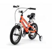 ROYAL BABY Dječji bicikl Space aluminij 16 - narančasti