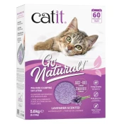 Catit Go Natural macji pijesak s mirisom lavande - 5,6 kg (2 x 2,8 kg)
