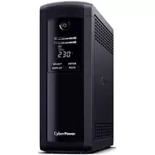 CYBERPOWER 1200VA/720W VP1200EILCD, line-int., Euro, desktop