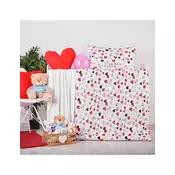 Otroška bombažna posteljnina Srčki EMI, Otroški set 90x130 + 45x65