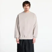Mikina Y-3 Brushed Terry Crew Sweatshirt Light Brown M