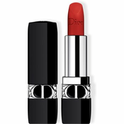 Dior Rouge Dior dugotrajni ruž za usne punjiva nijansa 999 Matte 3,5 g