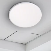 Näve LED vgradna svetilka Suma, O 21,5 cm, bela, z možnostjo zatemnitve, IP44 - Kopalnica - Plastika