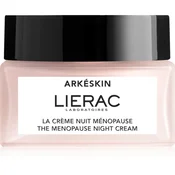 Lierac Arkéskin The Menopause Night Cream nočna krema za obraz za vse tipe kože za ponovno polnjenje za ženske