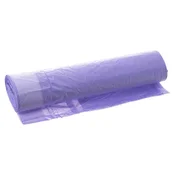 Northix 10 vijoličnih vreč za smeti 40L HDPE z vonjem sivke in vrvico