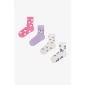 Penti Nogavice PENTI Mädchen Loving Unicorn 2er-Pack Socken mešane barve