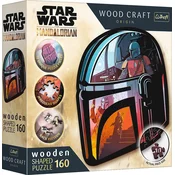 Trefl Wood Craft Origin sestavljanka The Mandalorian 160 kosov