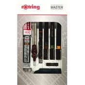 GRAFIČNA PISALA ROTRING SET MASTER
