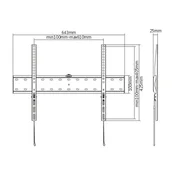 TV Nosac 37-70 Fixni Gembird WM-70F-01