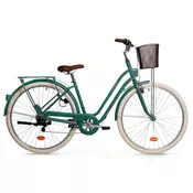 ELOPS gradski bicikl s niskim okvirom 520, zeleni