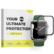 ZAŠČITNO STEKLO DOOP HYBRID GLASS APPLE WATCH 7/8/9 (45 MM) BLACK