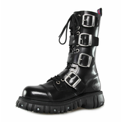Čevlji NEVERMIND - 14 očesca - Polido Black - 1011404B