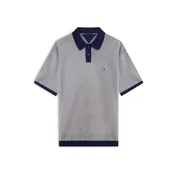 TOMMY HILFIGER Pulover ecru/temno modra